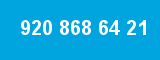 920 868 64 21